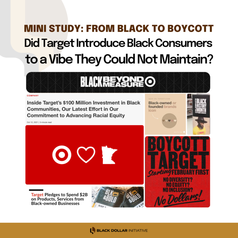 Target: From Black to Boycott